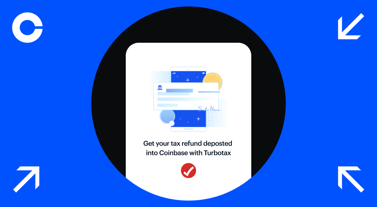 هنگامی که با TurboTax تشکیل می دهید، بازپرداخت مالیات خود را به صورت کریپتو دریافت کنید  توسط Coinbase |  فوریه 2022