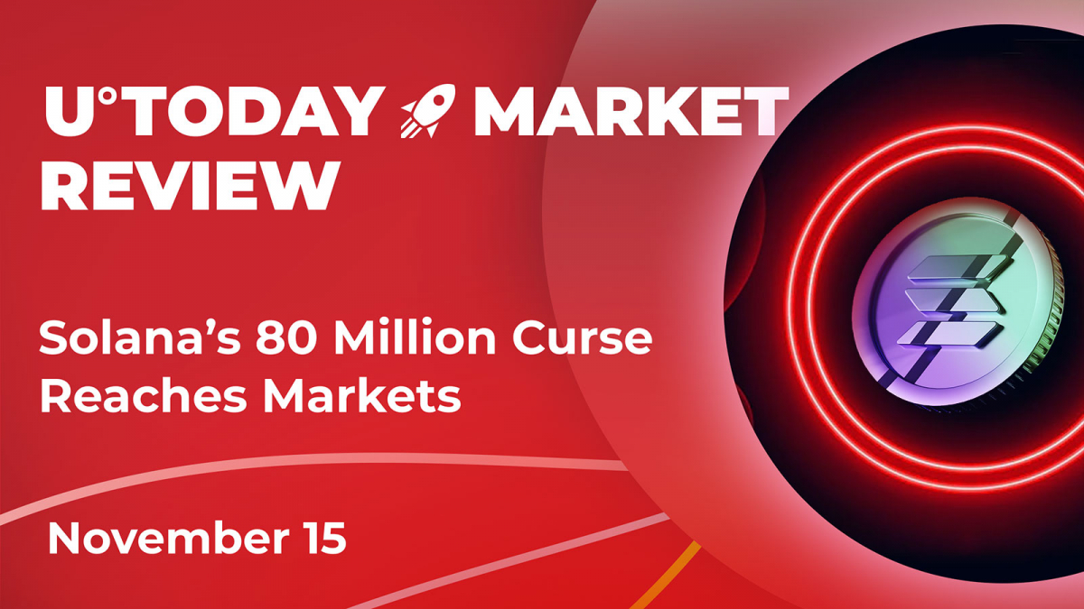 نفرین 80 میلیونی سولانا به بازارها می رسد: بررسی بازار کریپتو، 15 نوامبر