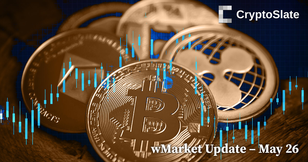XRP, Litecoin leads flat market as Bitcoin maintains $26k: CryptoSlate wMarket Update