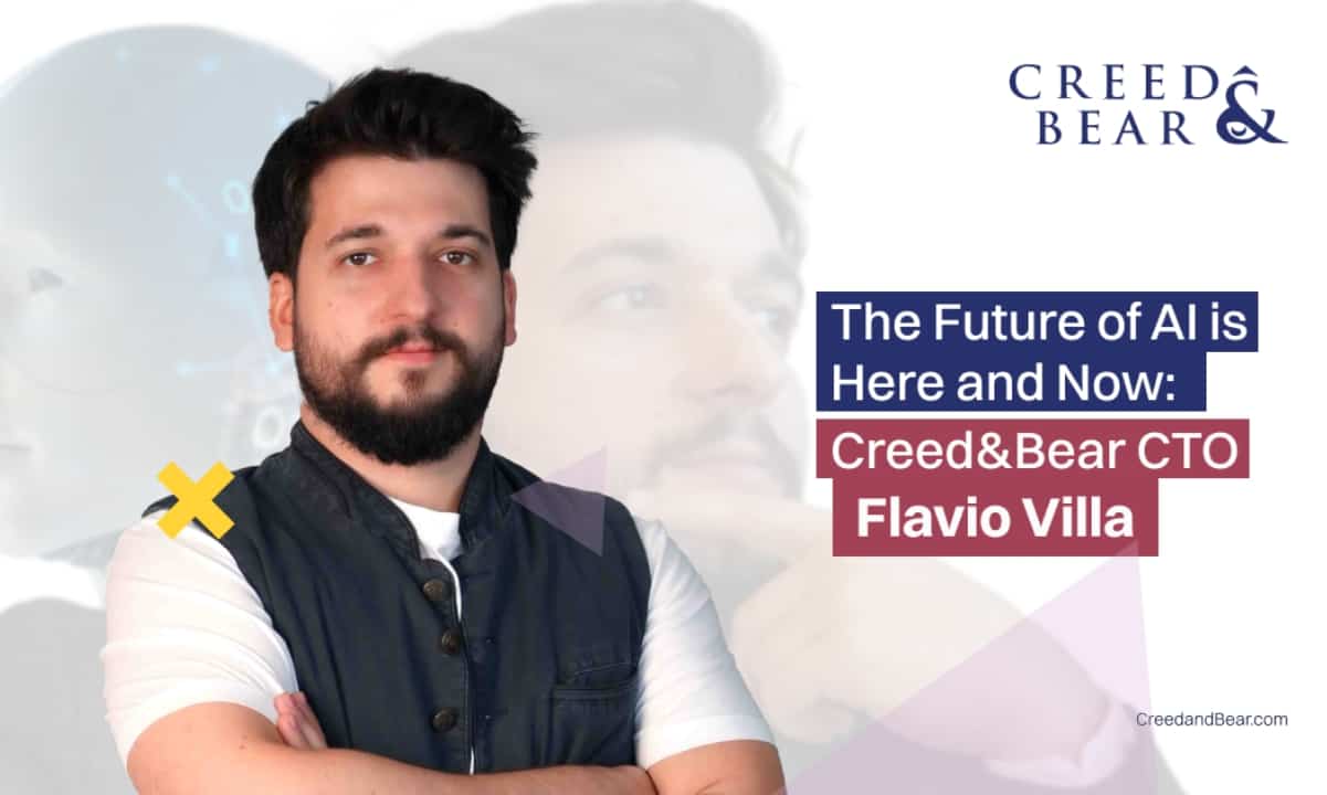آینده هوش مصنوعی اینجا و اکنون است: Creed&Bear CTO Flavio Villa