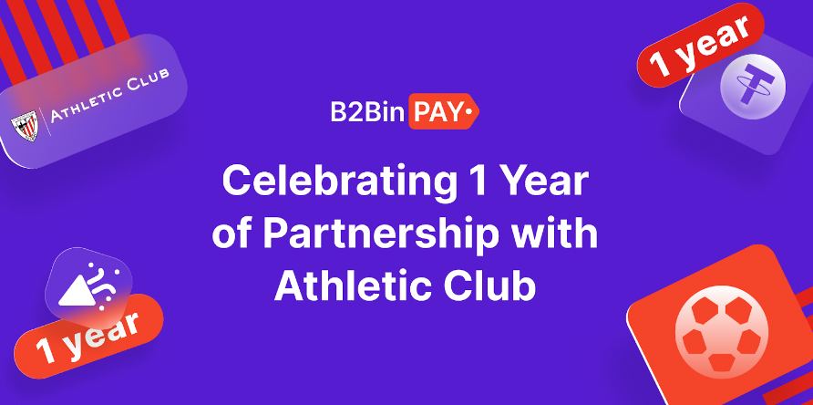 B2BinPay یک سال همکاری با باشگاه ورزشی را جشن می گیرد