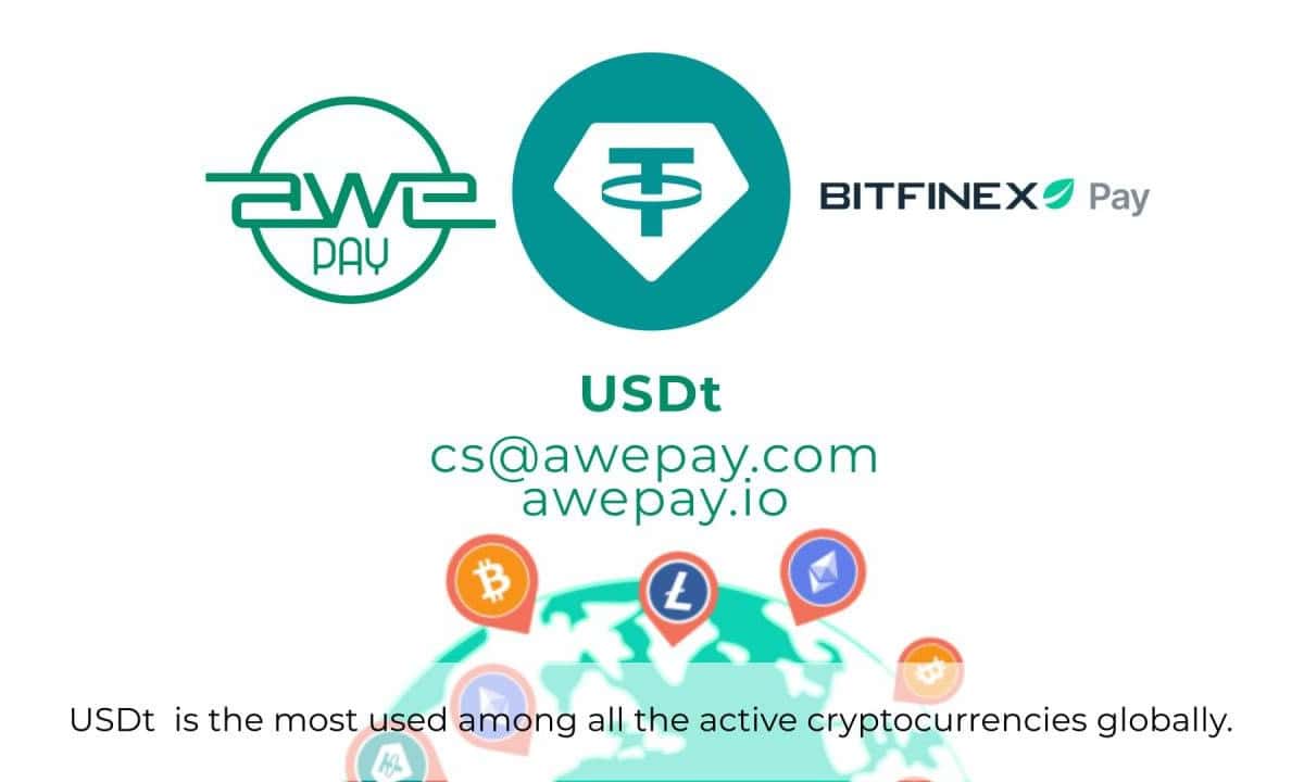Bitfinex Pay و Awepay برای همکاری پرداخت های سازمانی